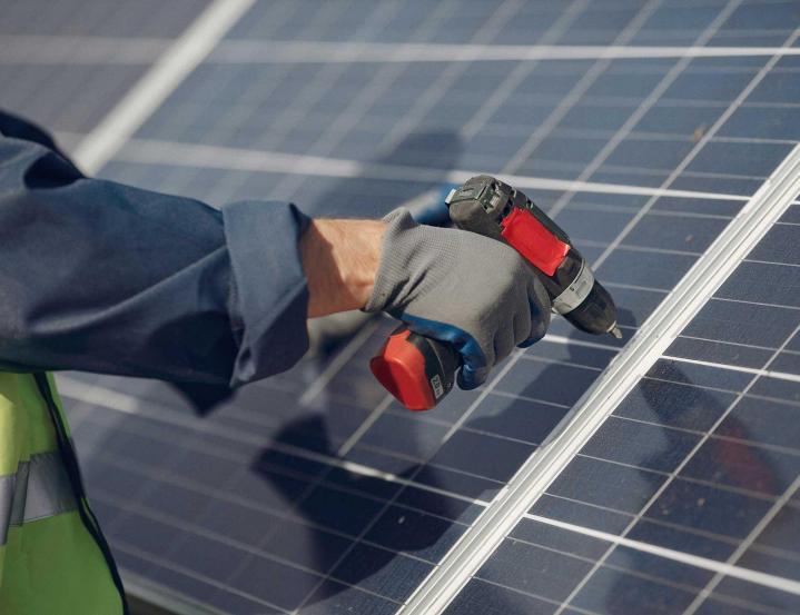 Installation de panneaux solaires Morlaàs